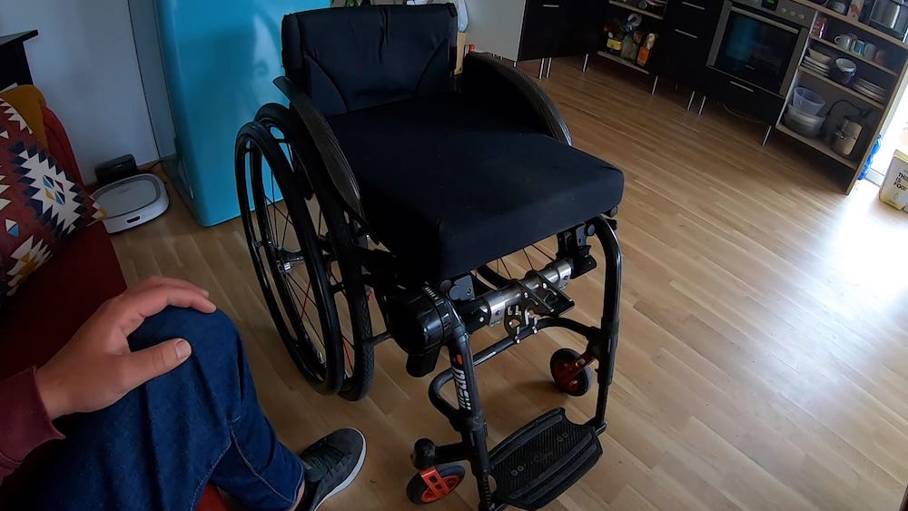 Ich präsentiere: Mein Rollstuhl